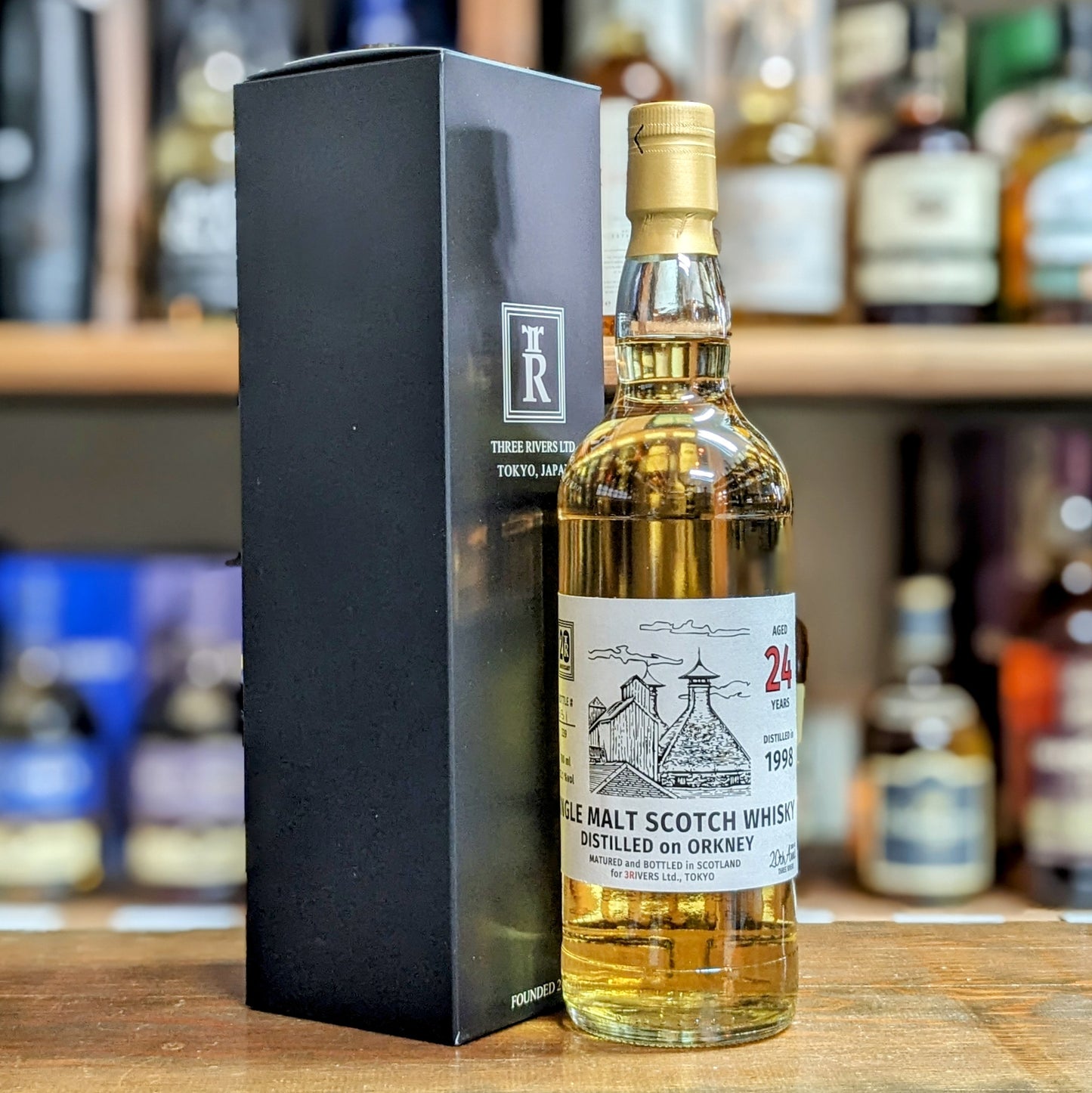 オークニーシングルモルト1998 24年 52.1％ 700㎖ スリーリバース創設20周年ボトル