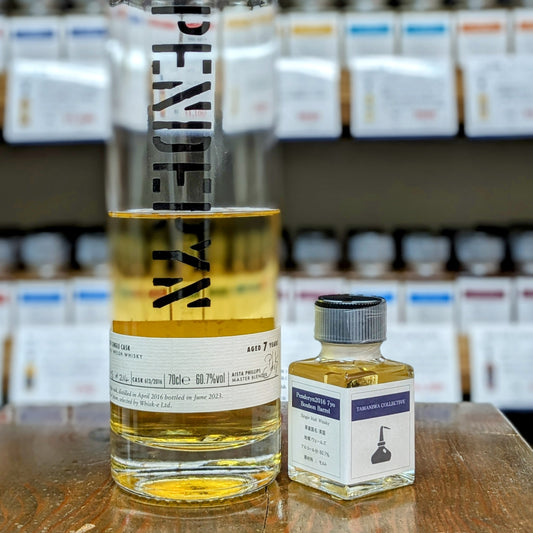 ペンダーリン2016　7年　バーボンバレル　60.7％　50ml