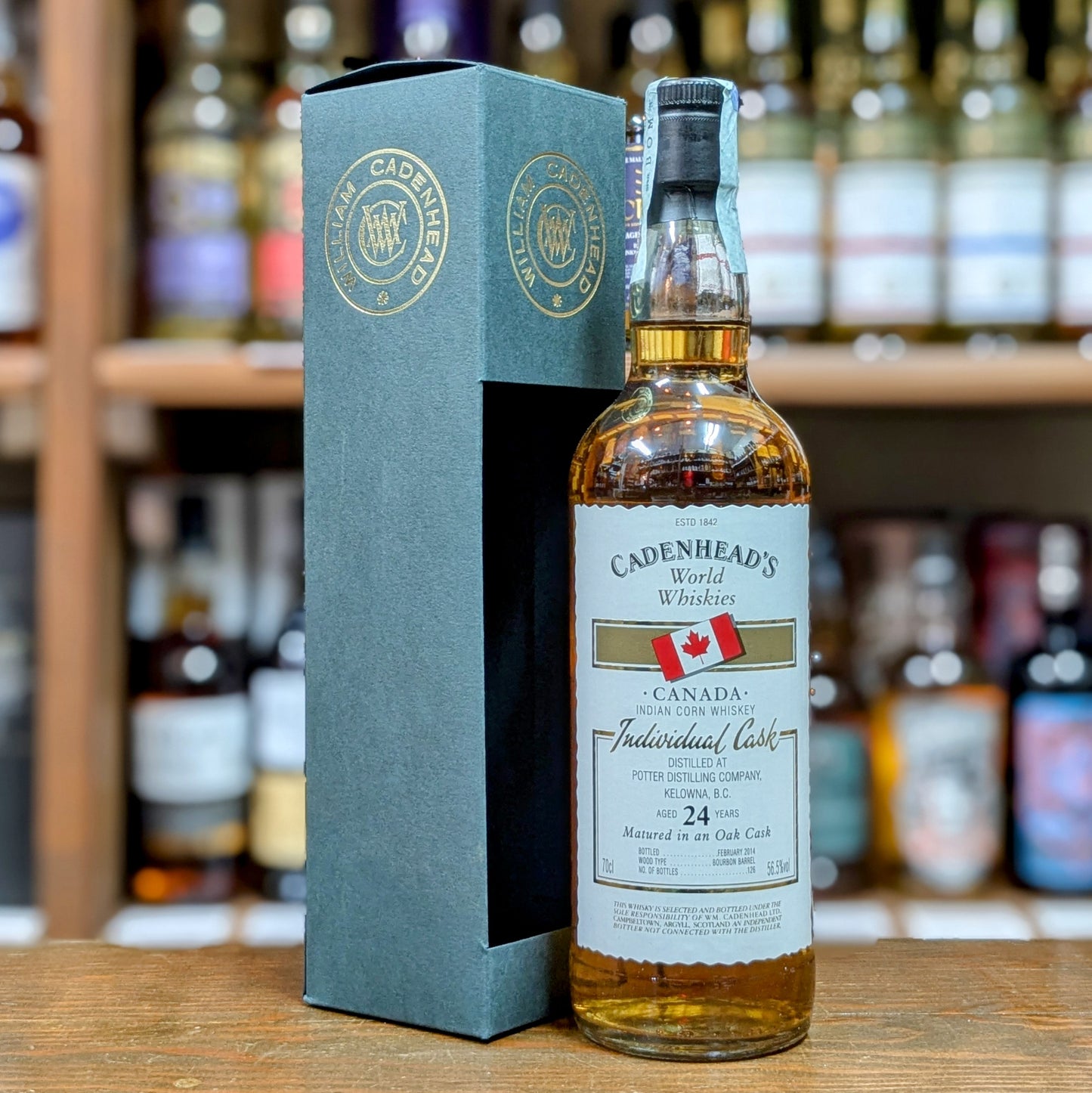 ケイデンヘッド　オーセンティック　ポッター1990　24年　56.5％　700㎖