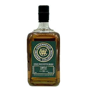 ケイデンヘッド　ガーヴァン1991　33年　46％　700ml