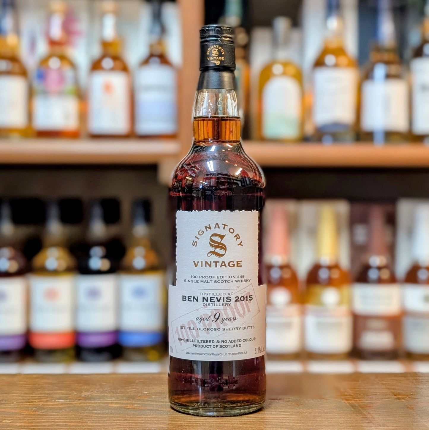 SV　100プルーフシリーズ　ベンネヴィス2015　9年　57.1%　700㎖