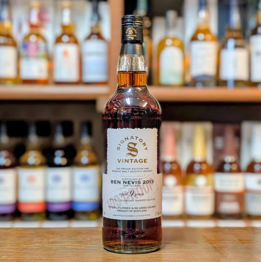 SV　100プルーフシリーズ　ベンネヴィス2015　9年　57.1%　700㎖