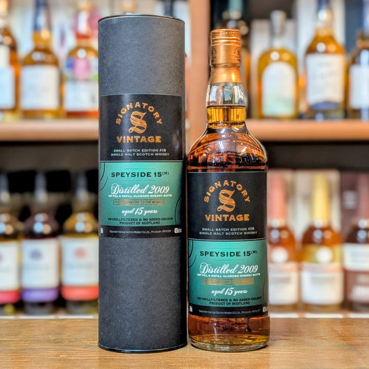 SV　スモールバッチシリーズ　スペイサイド(M)2009　15年　48.2%　700㎖