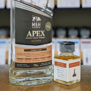 M&H　APEX　コニャックカスク　58.6％　50㎖