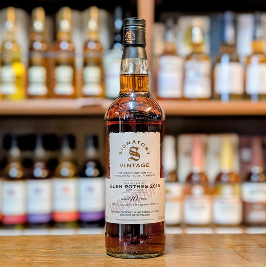 SV　100プルーフシリーズ　グレンロセス2015　10年　57.1%　700㎖