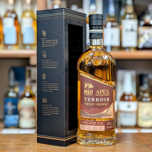 M&H　APEX　テロワール　ネゲブ砂漠　54.2％　700㎖