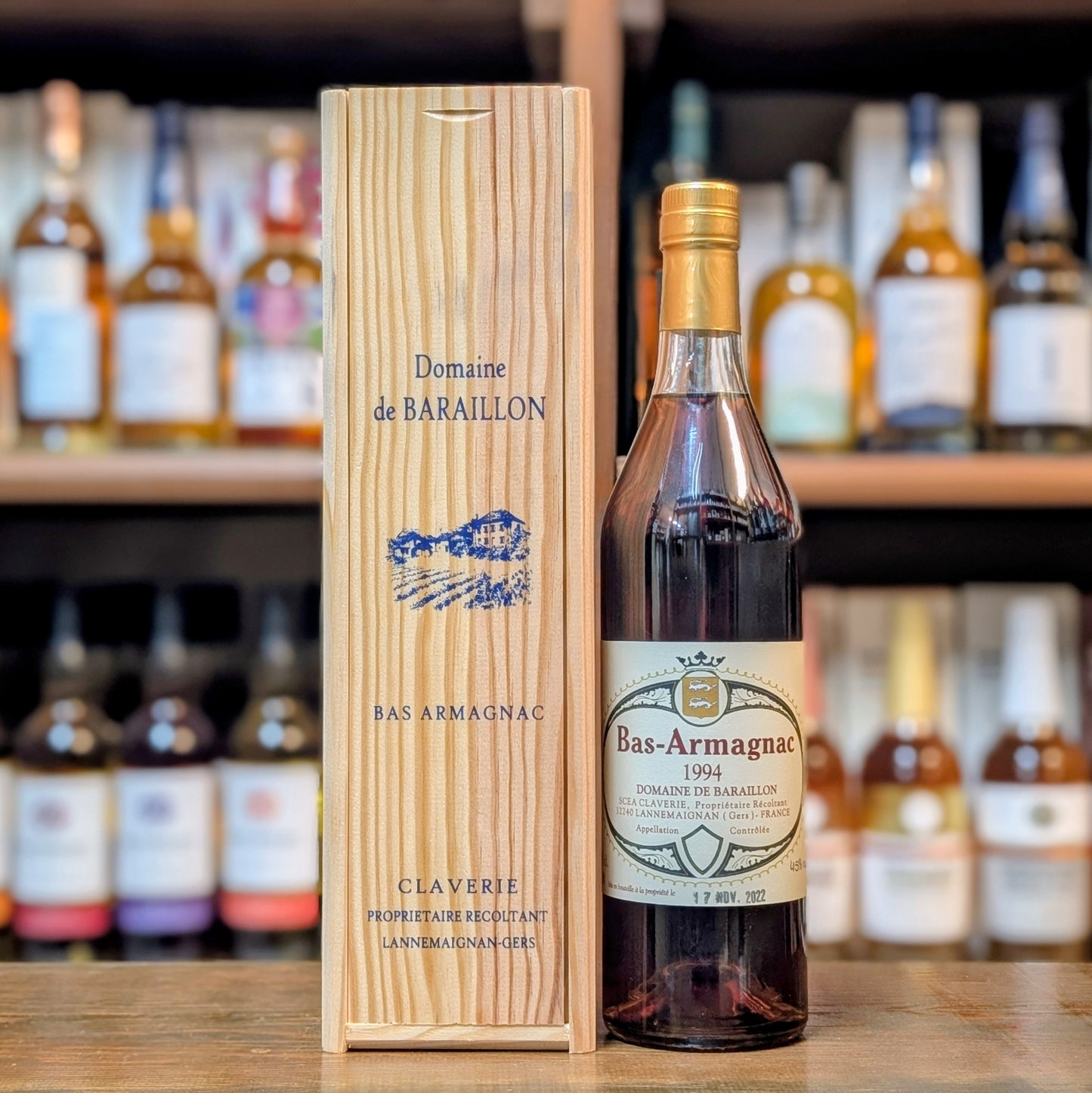 ドメーヌ・ド・バライヨン・バス・アルマニャック 1994年　45%　700㎖