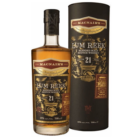 マクネアーズ　ラムリーク　ピーテッド21年　48％　700㎖