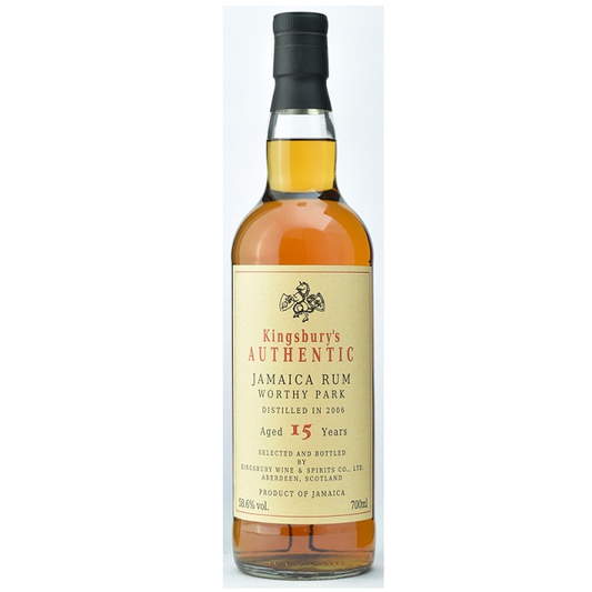 キングスバリーオーセンティック　ジャマイカ　ワ―シーパーク 2006 15年 58.6% 700㎖