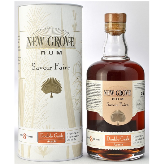 ニューグローヴ8年　ダブルアカシアフィニッシュ　47％　700㎖