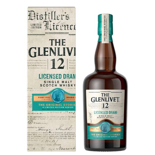 グレンリベット12年　ライセンスドドラム　46％　700㎖