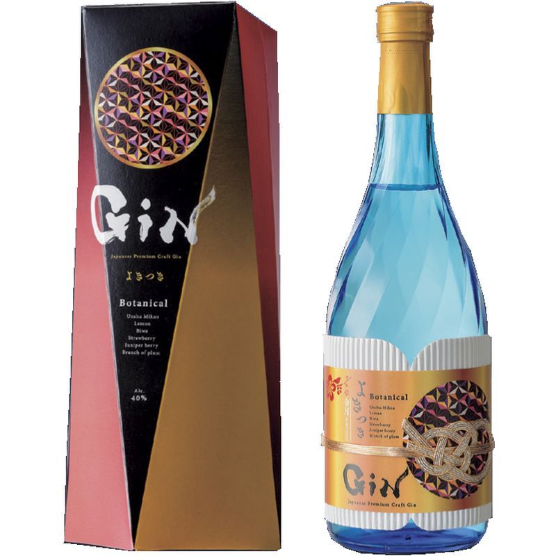 令月　よきつき　ジン　梅ヶ枝酒造　40度　720㎖