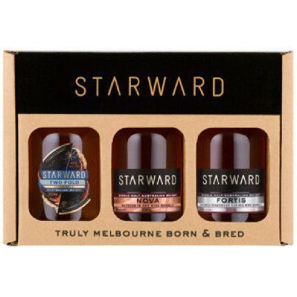 スターワード ギフトパック 200ml×3種類 オーストラリア シングルモルト ウイスキー