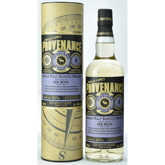 ダグラスレイン　プロヴェナンス　ベンネヴィス2012　8年　46%　700㎖